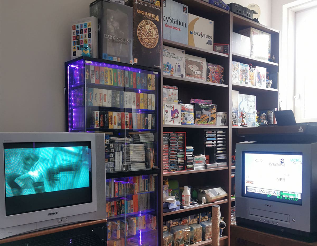 retro game collection CRT 3